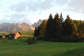 Frühling auf der Seiser Alm