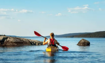 Kanufahren in Schweden