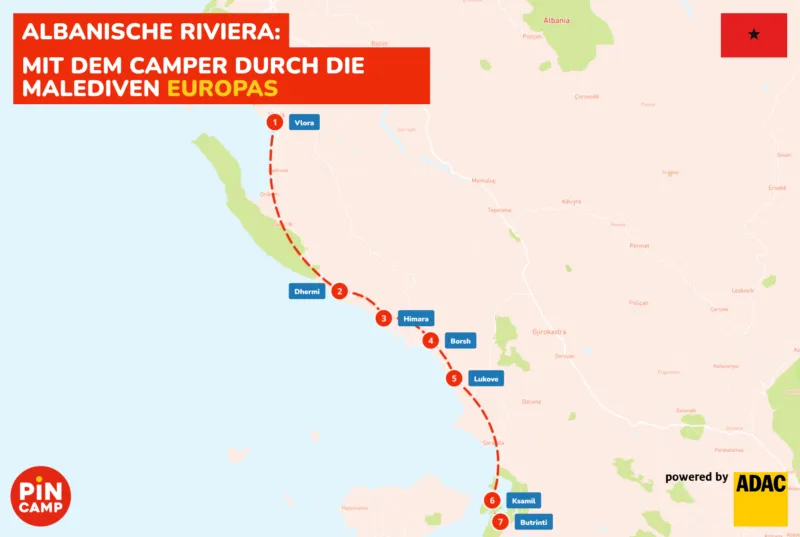 Albanische Riviera