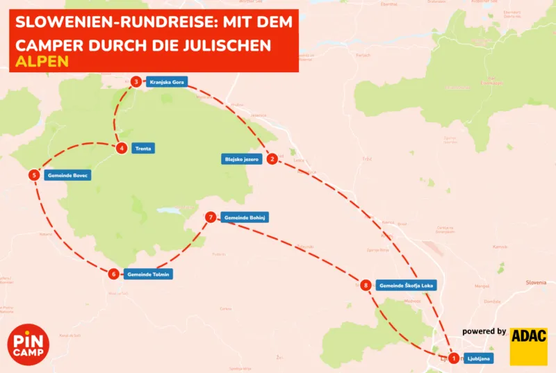 Slowenien-Rundreise