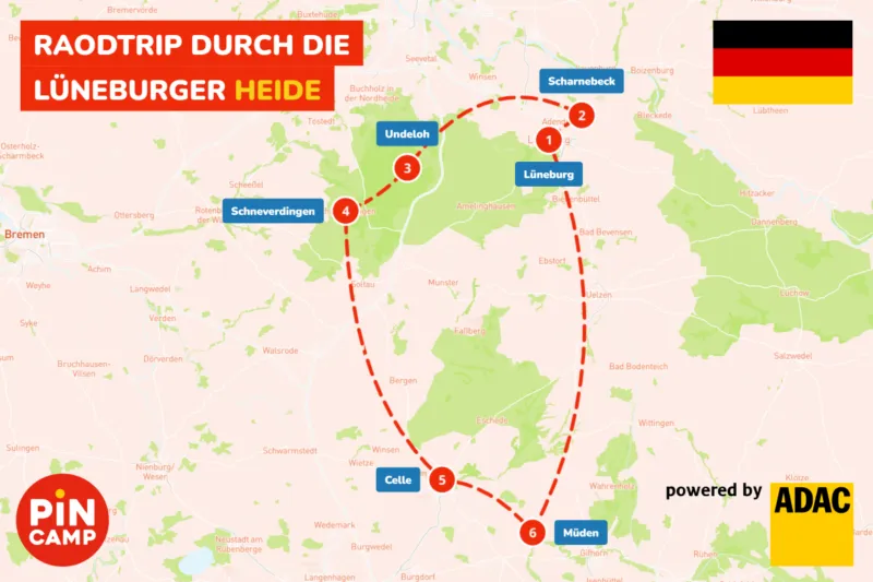 Rundreise in der Lüneburger Heide