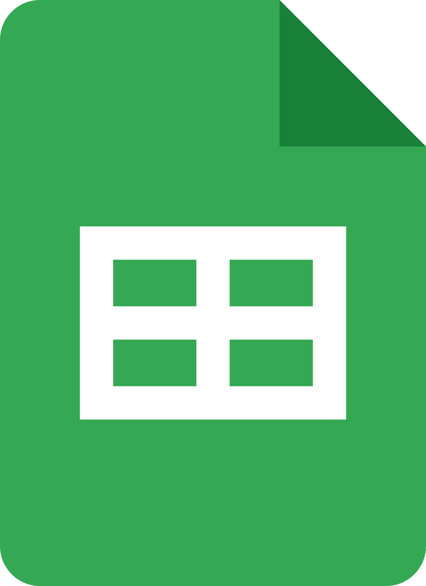 Logo von Google Sheets