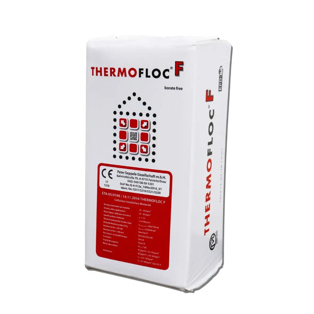 Thermofloc pak cellulose isolatie