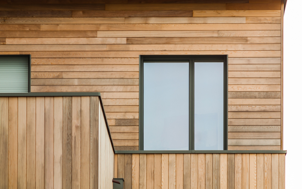 houten gevel