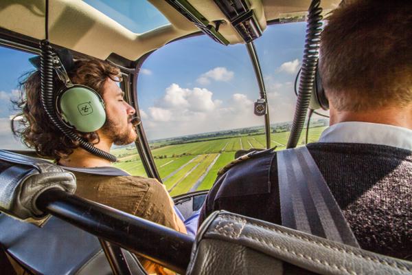 Impressie VerdouwBeurs helikopter