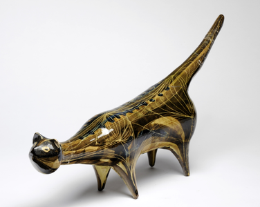 Photograph: Figure of a Cat by Nicholas Vergette (SP59)