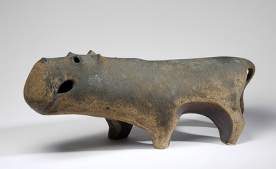 Photograph: Figure of a Hippo by Rosemary Wren (SP67)