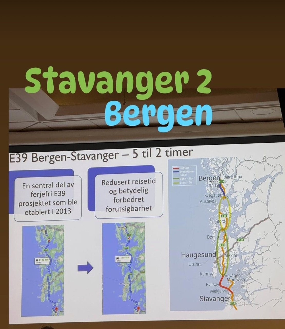 Mobilisering for fergefri E39