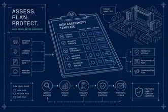 How to build and use a risk assessment template for events