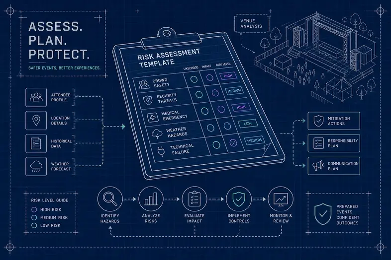 How to build and use a risk assessment template for events