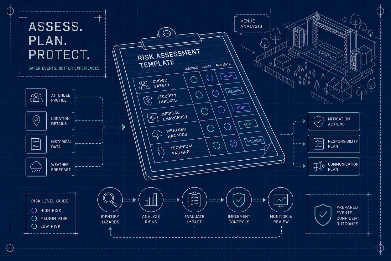 How to build and use a risk assessment template for events