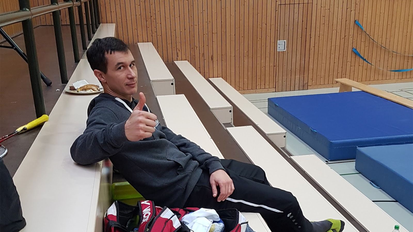 Florian Bernhard-Kolbe beim Turnier in Friedberg