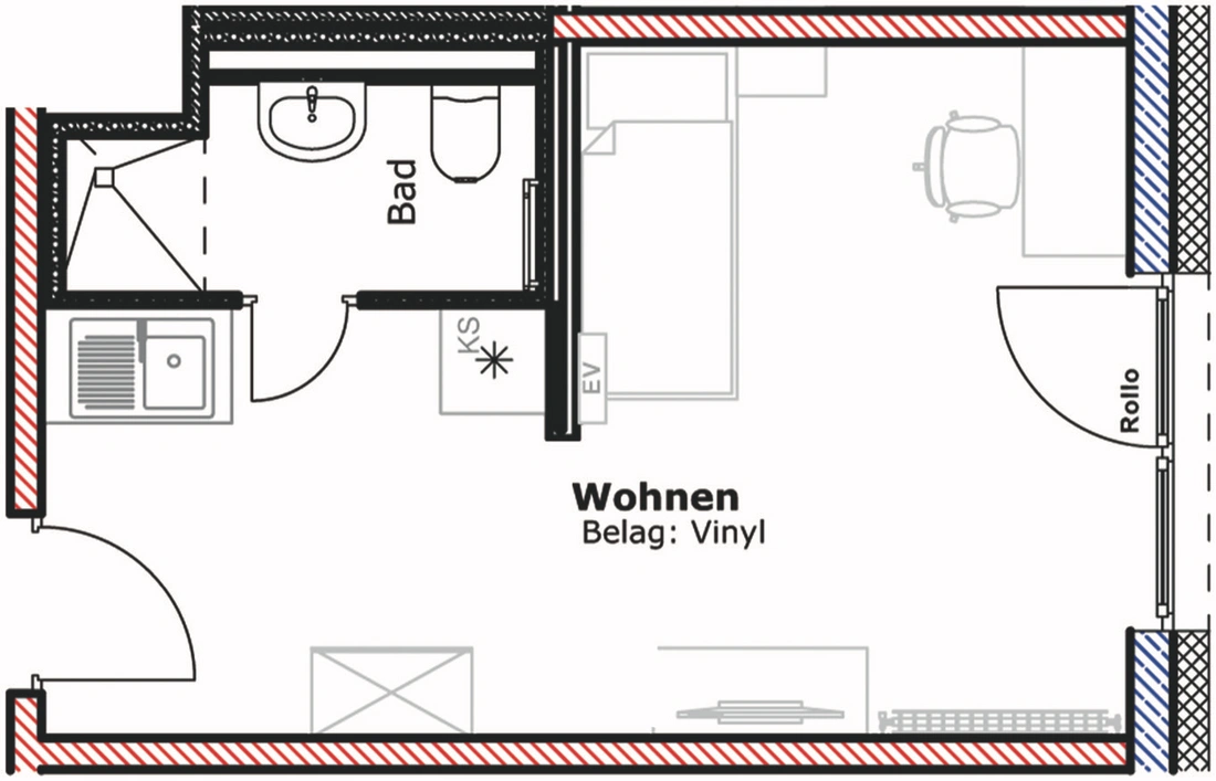 Floorplan Apartment Smart from 01.07.2025