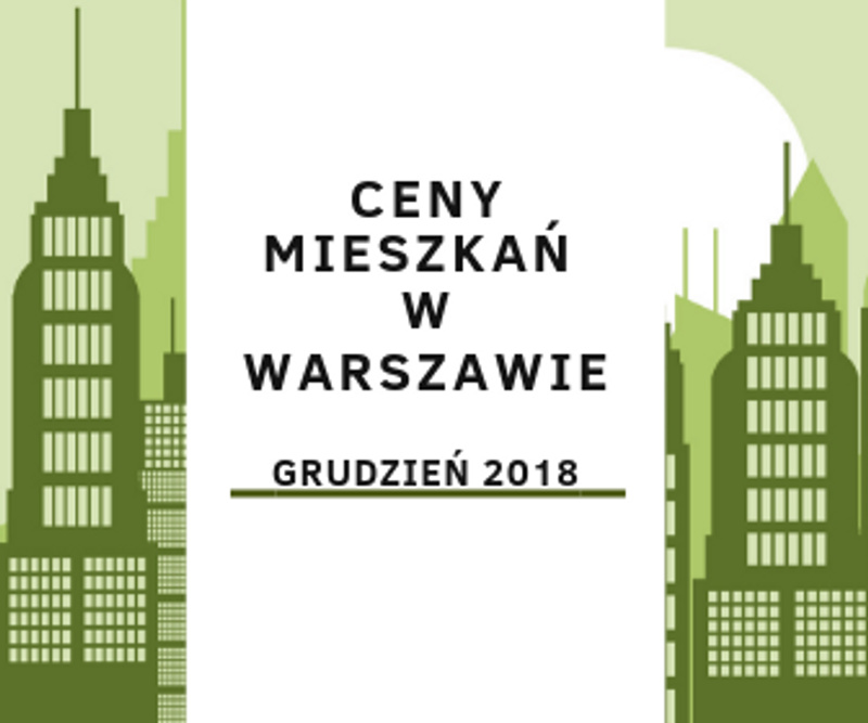 Raport ceny mieszkań w Warszawie 12 2018 