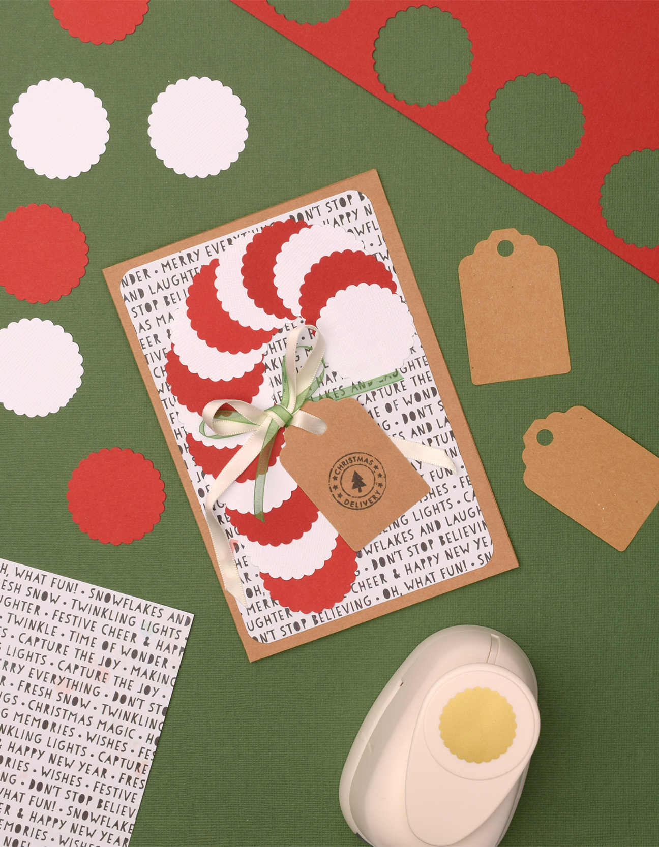 Make a Fun Christmas Card with a Candy Cane - Thumbnail