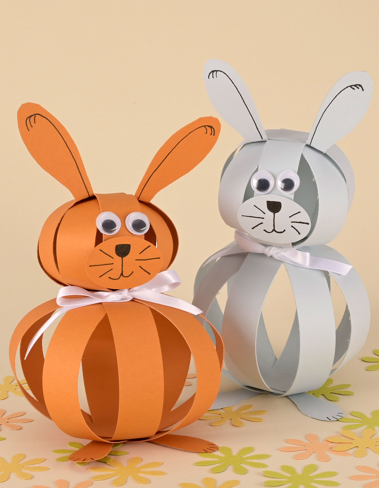 DIY für Ostern: Papier-Osterhase basteln