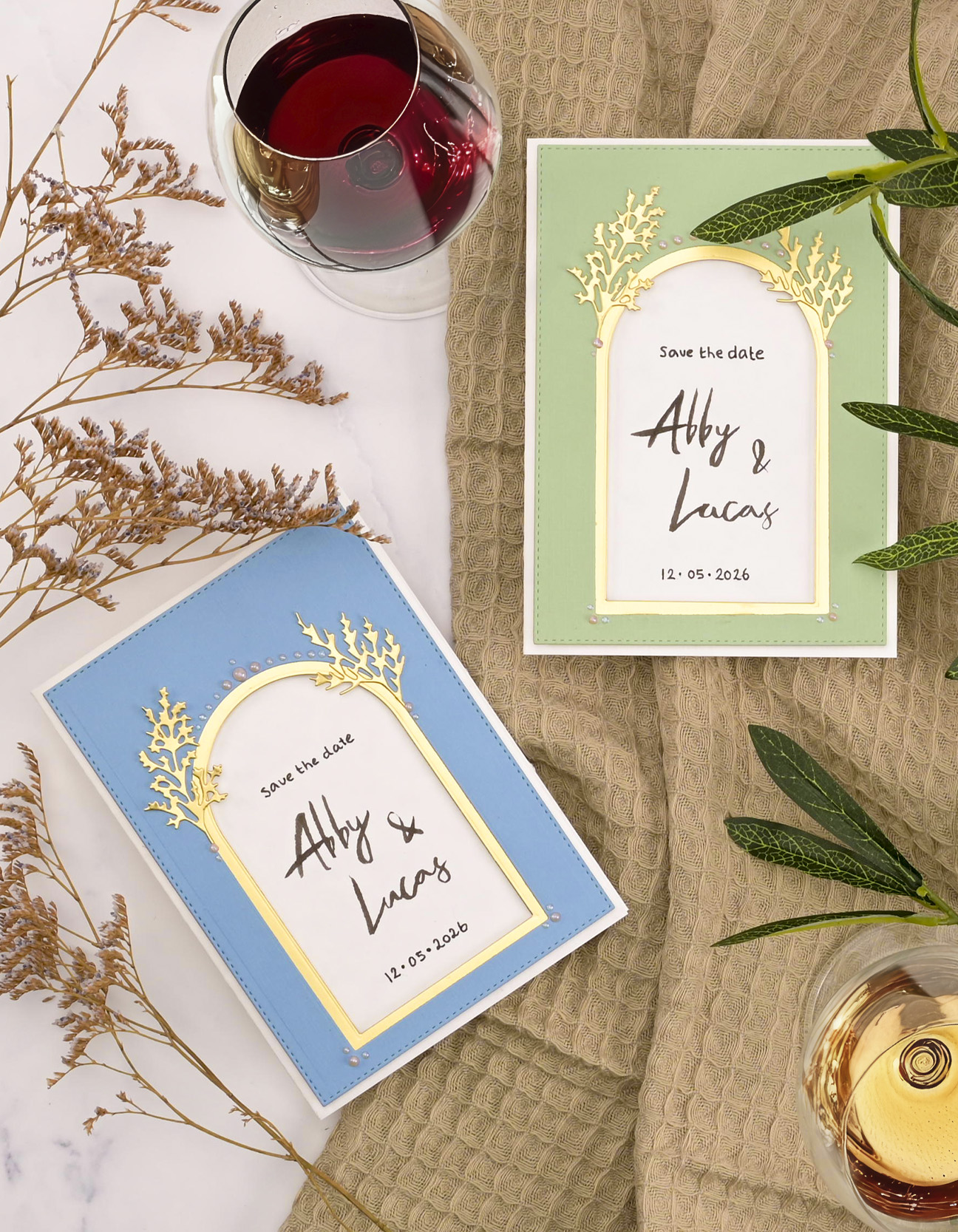 Wedding DIY: Make your own save the date card
