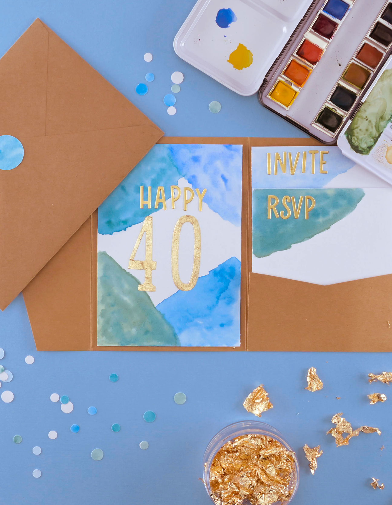 DIY: Create a Birthday Invitation – Happy 40