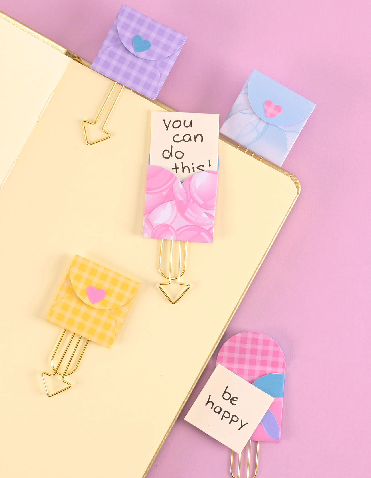 Back to School DIY: Hacer clips con sobrecito bonito