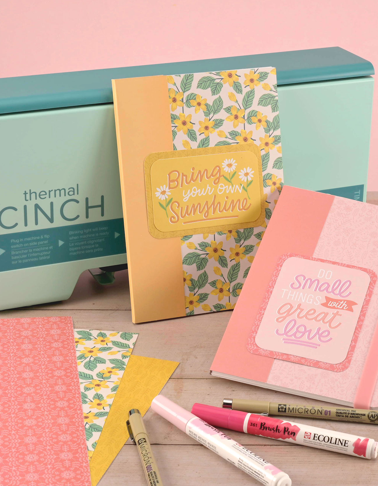 DIY: Make your own notebook with the Thermal Cinch