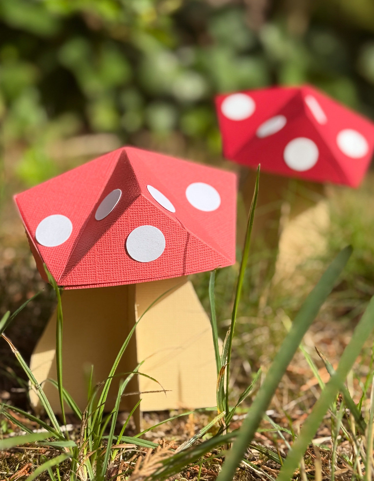 Manualidades de otoño DIY: Dobla un hongo paso a paso