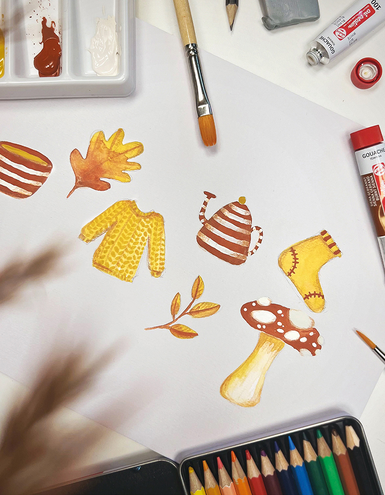 Entdecken Sie kreative Bastelideen für den Herbst: DIY-Projekte, Inspiration mit Blättern, Kürbissen und gemütlichen Dekorationen für die Herbstzeit.