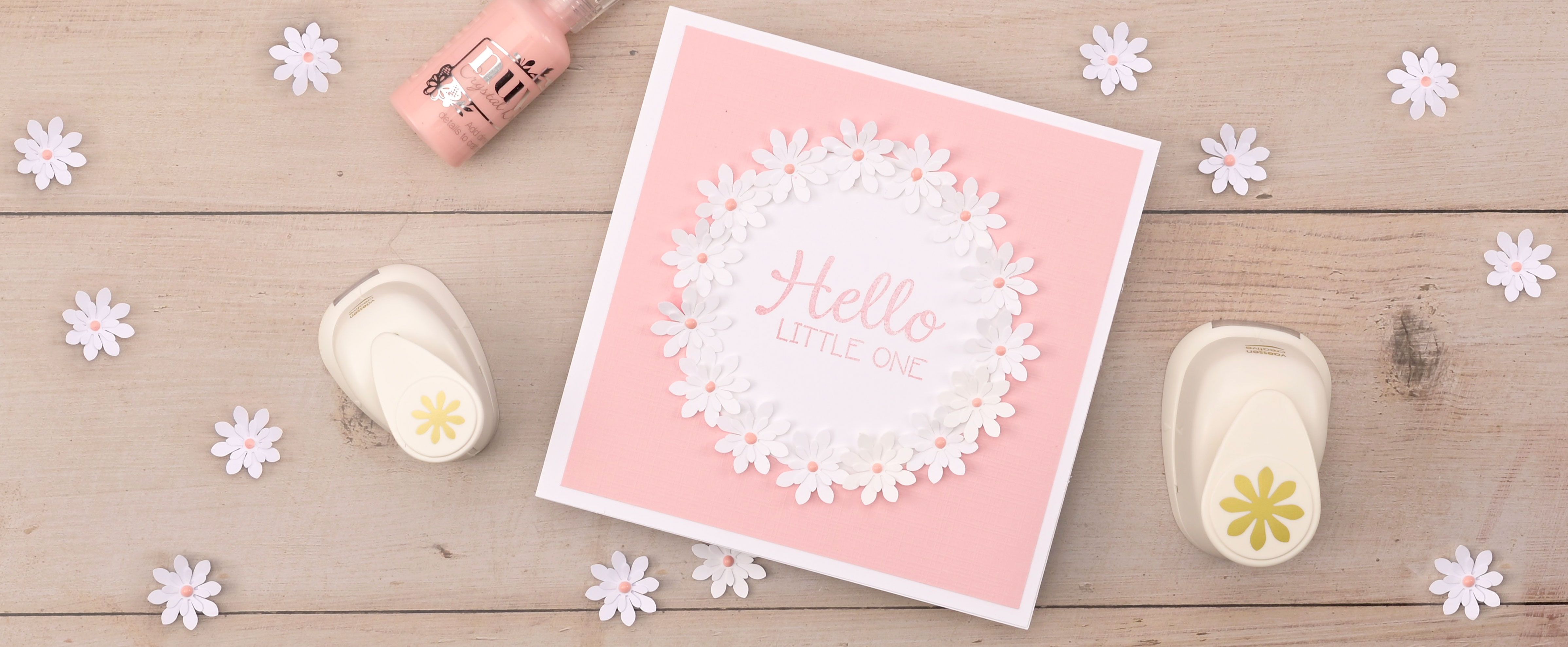 Biglietti fai da te – Biglietto con fiori fatti a mano
