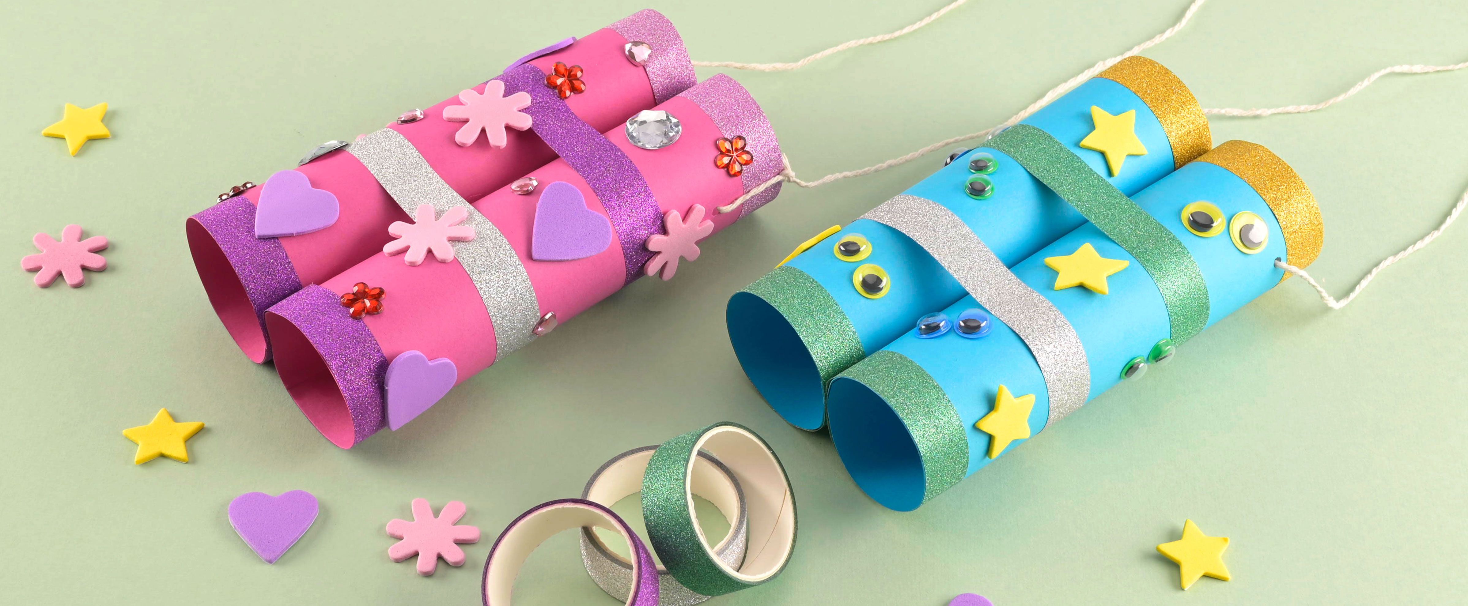 lavoretti estivi bambini binocolo di carta fai da te guida