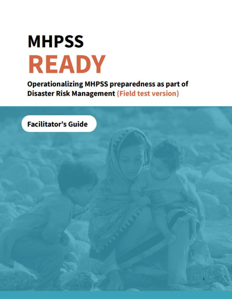 The MHPSS READY Package - Emergency Toolkit - The MHPSS Network