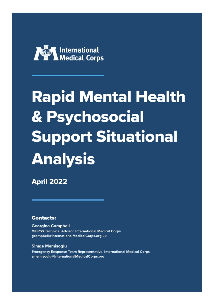 Rapid MHPSS situational analysis Poland - Mapping and Assessment Report ...