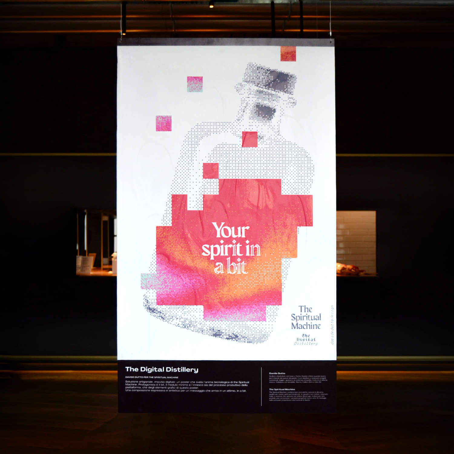 Poster per la mostra PensaPiccolo curata da Calibro Zero nel contesto dei Graphic Days – In the City 2023