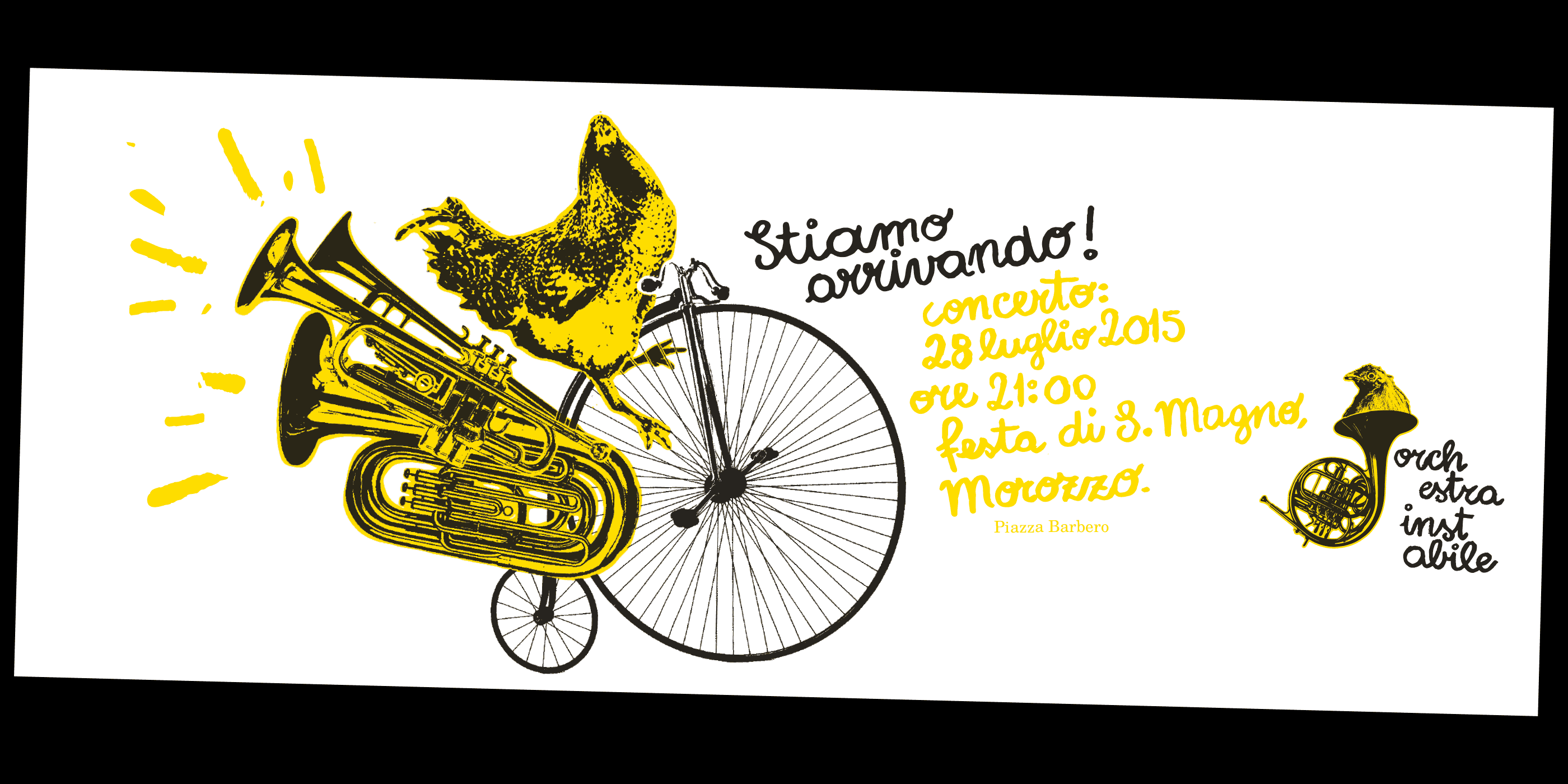 Orchestra instabile, evento Facebook