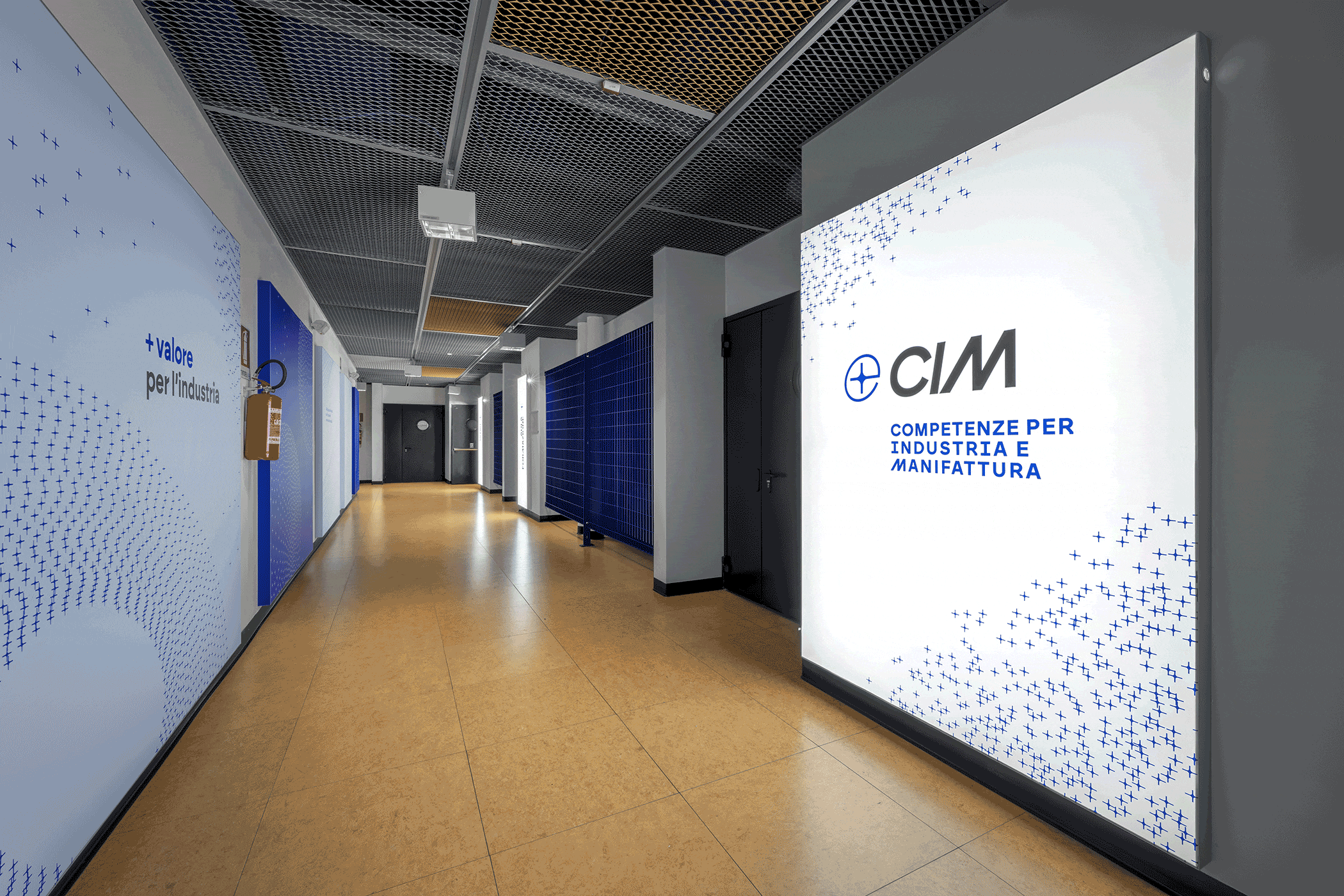 CIM – Competenze per l’Industria e la Manifattura, archigrafia e segnaletica