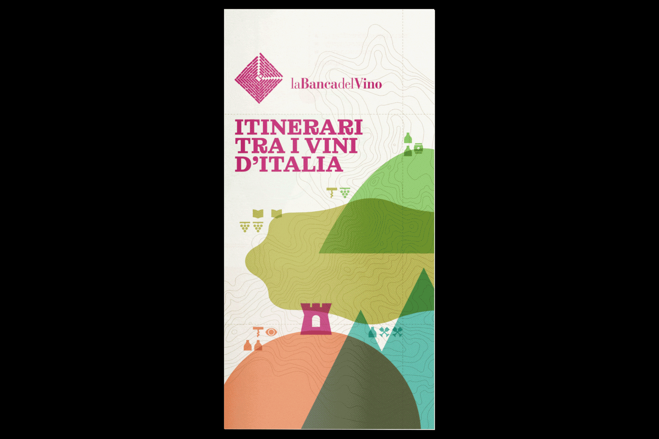 La Banca del Vino, pieghevole