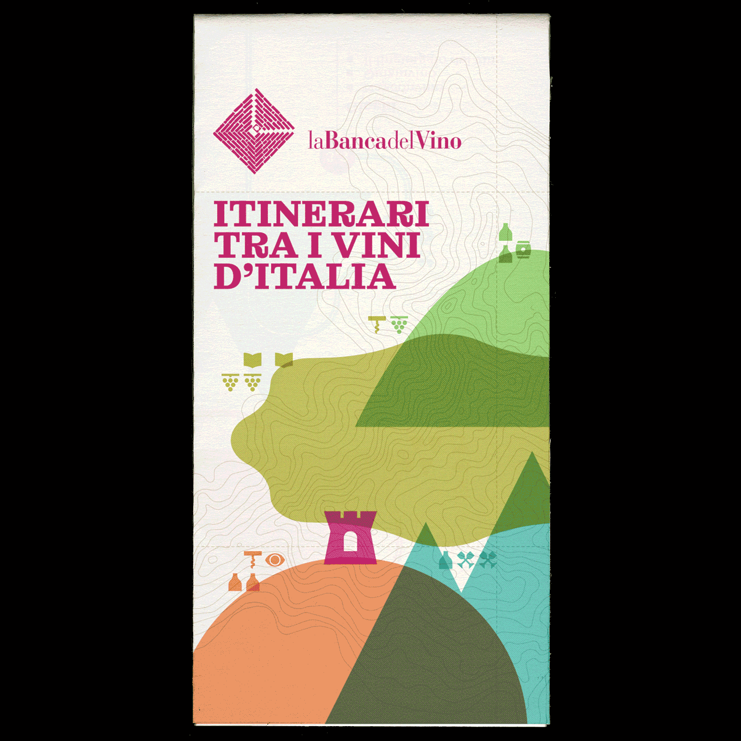 La Banca del Vino, pieghevole