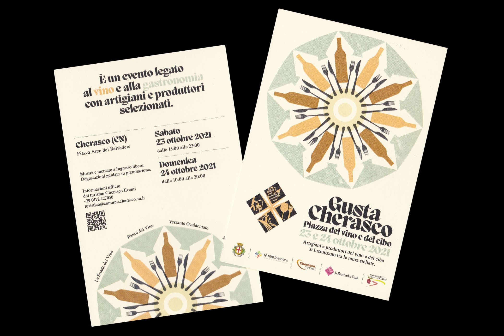 Gusta Cherasco, comunicazione per l’evento Gusta Cherasco – Piazza del vino e del cibo