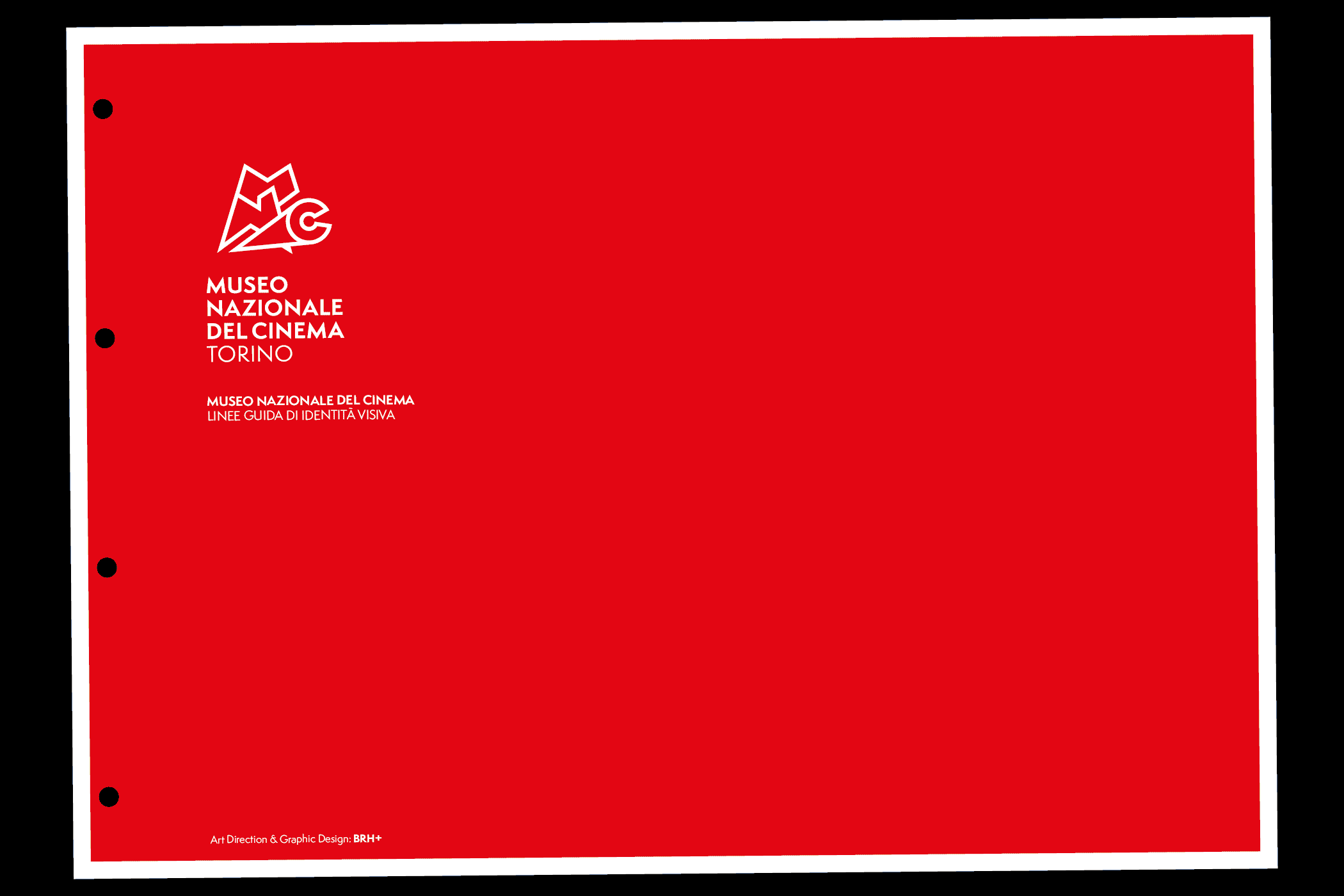 Museo Nazionale del Cinema, identità visiva e manuale di stile
