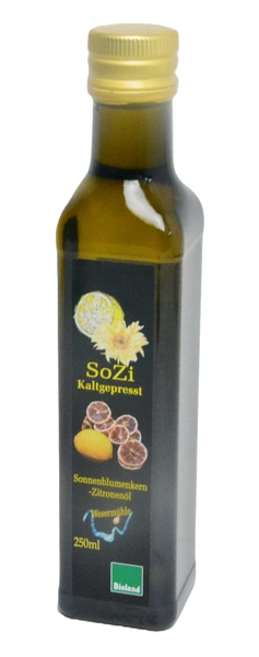 Sozi Sonnenblumenkern-Zitronenöl Bioland 250ml 