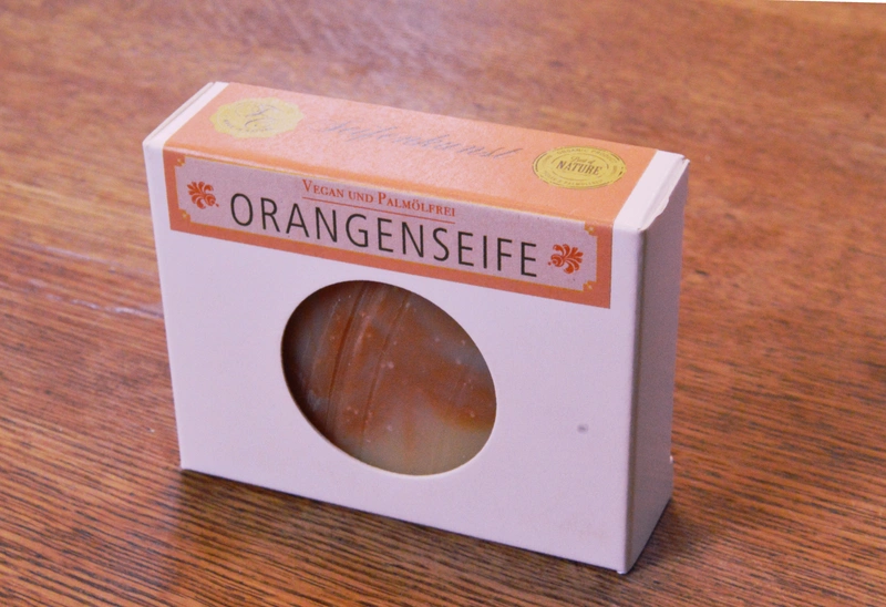 Orangenseife 100g