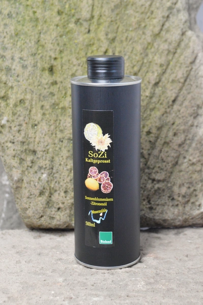 Sozi Sonnenblumenkern-Zitronenöl Bioland 500ml 