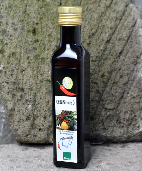 Chilli Zitronensonnenblumenöl Bioland 250ml