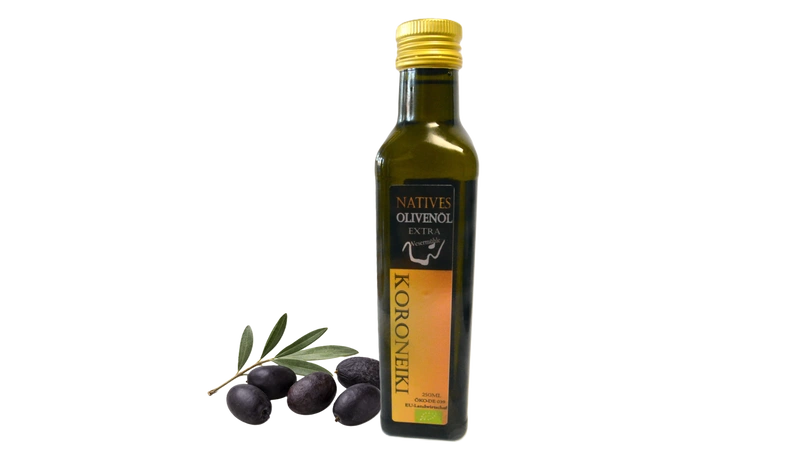 Bio Olivenöl extra nativ, Koroneiki 250ml