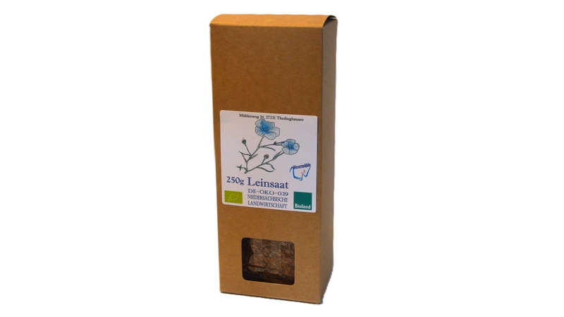 Leinsaat braun Bioland 250g