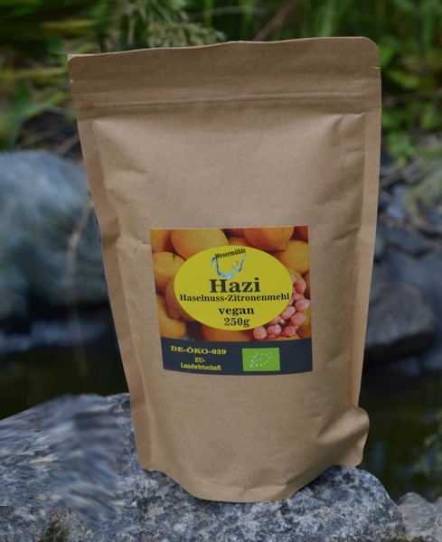 Haselnussmehl-Zitronenmehl Bio 250g