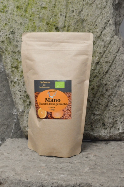 Mandel-Orangenmehl Bio 