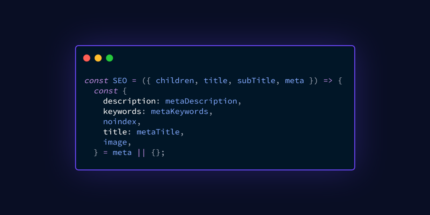 Technical SEO with GraphCMS