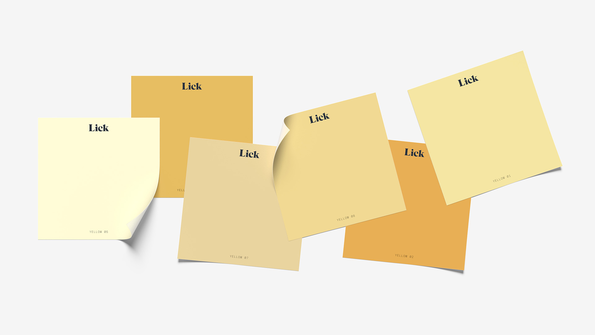 Yellow sample bundle | Lick
