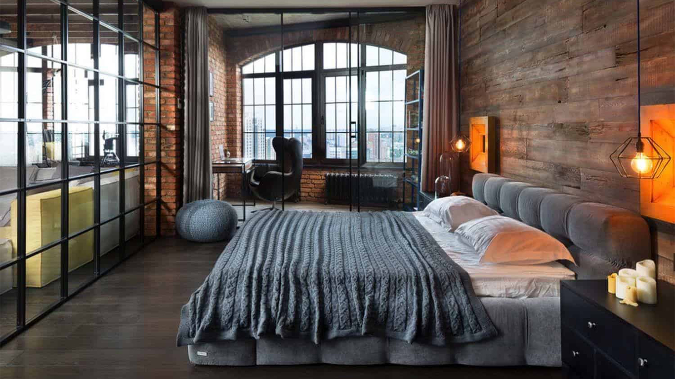 8 Moody Industrial Style Bedroom Ideas Lick