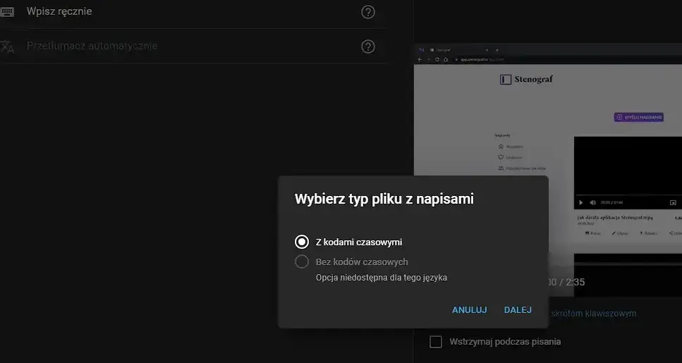 Opcja Z kodami czasowymi.webp