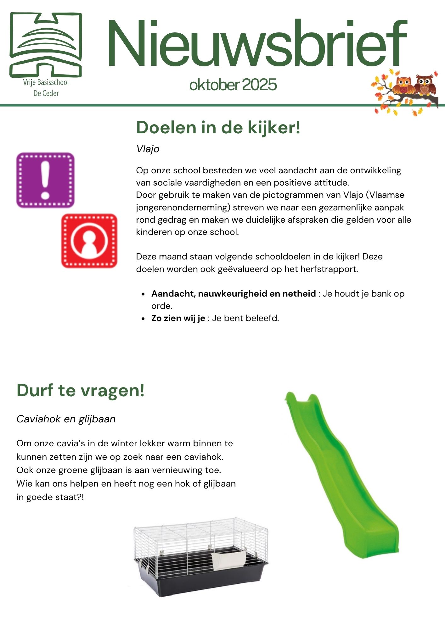 🍂 Nieuwsbrief oktober: samen groeien! 🍂